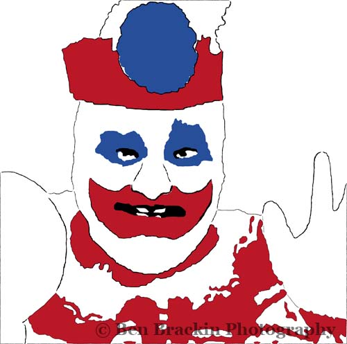 John Wayne Gacy by Ben Brackin